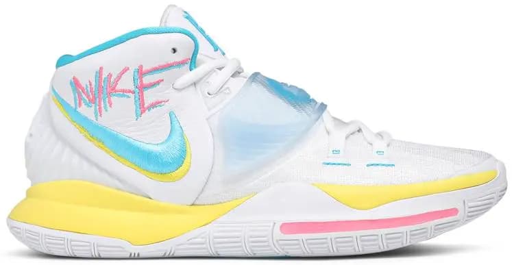 Giày Nike Kyrie 6 'Neon Graffiti' BQ4630-101 Giày Nike Kyrie 6 'Neon Graffiti' BQ4630-101