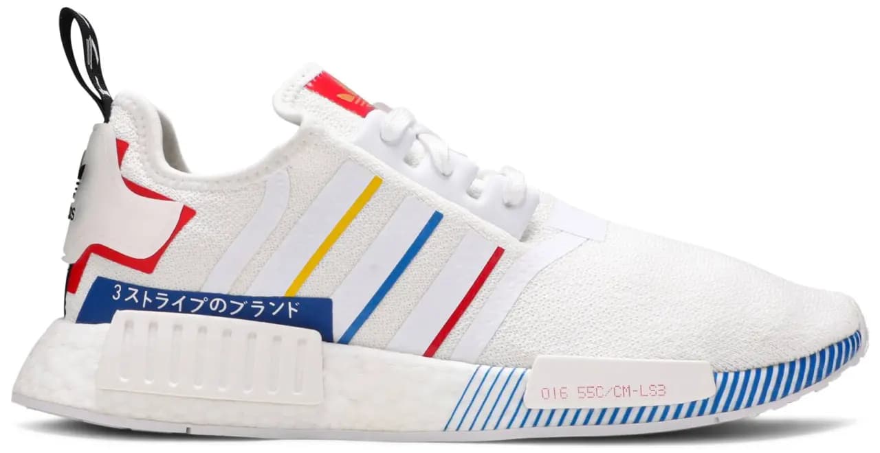 Giày Adidas NMD_R1 'Olympic Pack White' FY1432 Giày Adidas NMD_R1 'Olympic Pack White' FY1432