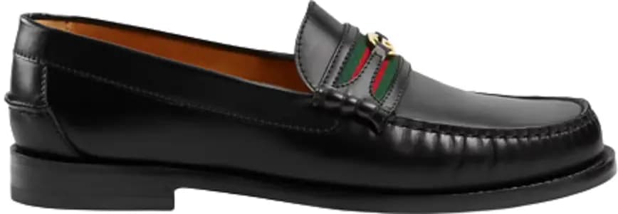 Giày Gucci Loafer Horsebit 'Black' 64472417X101060 Giày Gucci Loafer Horsebit 'Black' 64472417X101060