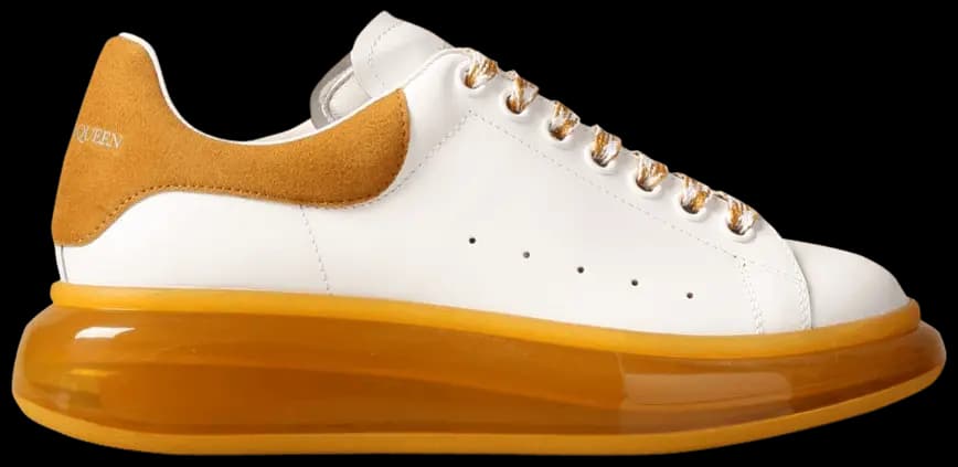 Giày Alexander McQueen Oversized Sneaker 'White Mustard' 645871-WHGP7-9538 Giày Alexander McQueen Oversized Sneaker 'White Mustard' 645871-WHGP7-9538