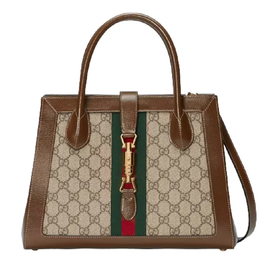 Túi Gucci Jackie 1961 Ebony GG 'Beige' 649016-HUHHG-8565 Túi Gucci Jackie 1961 Ebony GG 'Beige' 649016-HUHHG-8565