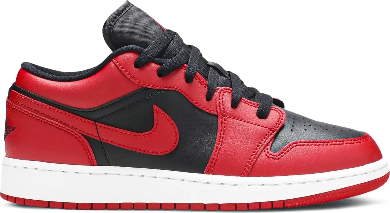 Giày Nike Air Jordan 1 Low GS 'Reverse Bred' 553560-606 — kich-thuoc: 37.5 Giày Nike Air Jordan 1 Low GS 'Reverse Bred' 553560-606 — kich-thuoc: 37.5