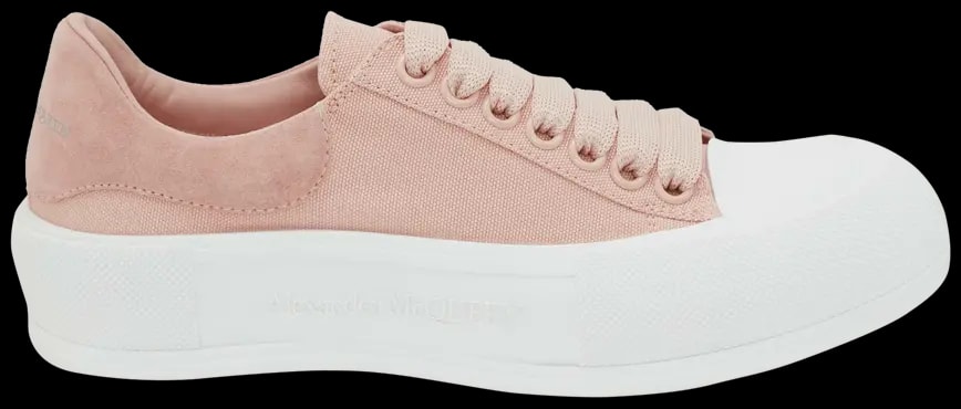 Giày Alexander McQueen Wmns Deck Lace-Up Plimsoll 'Magnolia' 654593-W4PQ1-9297 — kich-thuoc: lien-he-order Giày Alexander McQueen Wmns Deck Lace-Up Plimsoll 'Magnolia' 654593-W4PQ1-9297 — kich-thuoc: lien-he-order