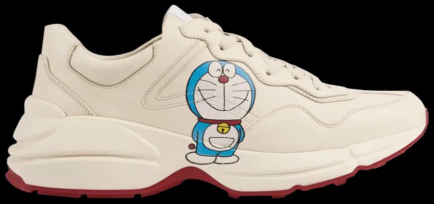 Giày Doraemon x Gucci Rhyton 'Ivory' 655025-DRW00-9522 Giày Doraemon x Gucci Rhyton 'Ivory' 655025-DRW00-9522