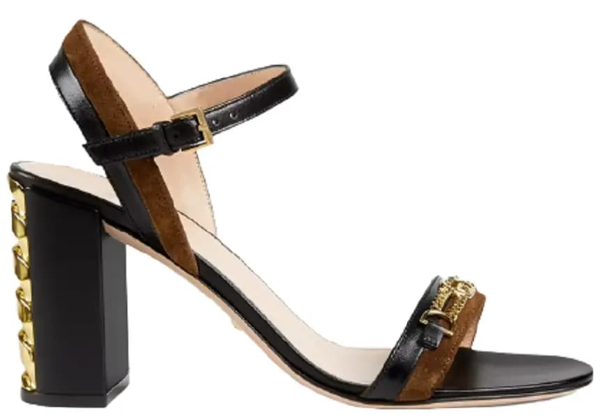 Giày Gucci Women's Sandal with Chain 655408-CA130-2275 Giày Gucci Women's Sandal with Chain 655408-CA130-2275