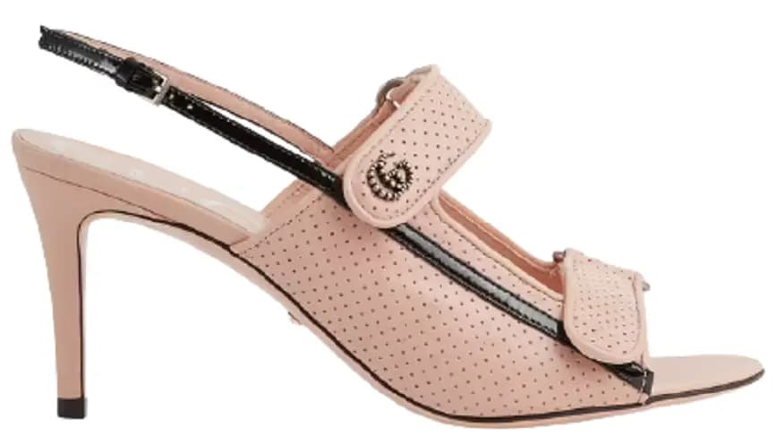Giày Gucci Women's Sandal with Mini Double G 655415-04JT0-6764 Giày Gucci Women's Sandal with Mini Double G 655415-04JT0-6764