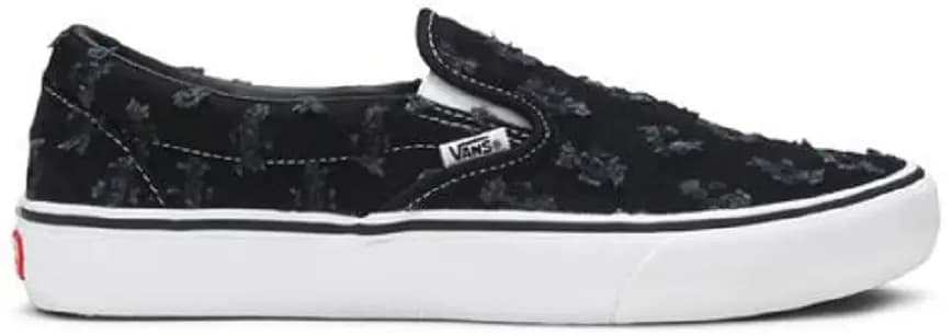 Giày Vans Supreme x Slip-On 'Black Hole Punch Denim' VN0A38DD2DC Giày Vans Supreme x Slip-On 'Black Hole Punch Denim' VN0A38DD2DC