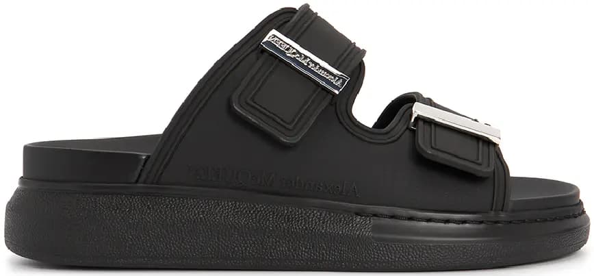Dép Alexander Mcqueen Oversole Hybrid Slide 'Black' 658063-W4Q51-1081 Dép Alexander Mcqueen Oversole Hybrid Slide 'Black' 658063-W4Q51-1081