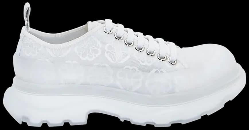 Giày Alexander McQueen Wmns Tread Slick 'White Transparent' 658085-W4Q32-9337 Giày Alexander McQueen Wmns Tread Slick 'White Transparent' 658085-W4Q32-9337