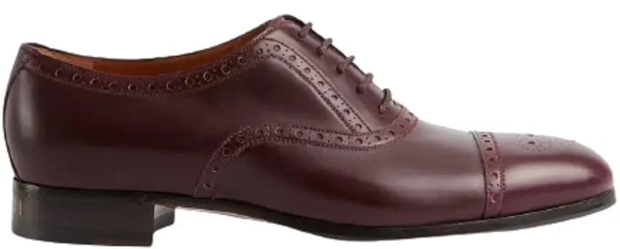 Giày Gucci Men's Shoe with Brogue Details 658215-1W600-6039 Giày Gucci Men's Shoe with Brogue Details 658215-1W600-6039