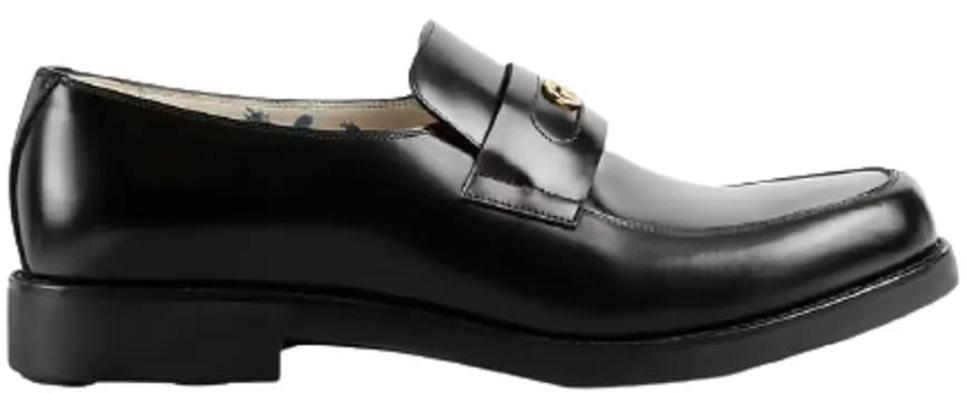 Giày Gucci Men's loafer with Interlocking G 658224-10R30-1000 Giày Gucci Men's loafer with Interlocking G 658224-10R30-1000