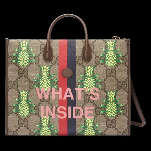 Túi Gucci Pineapple GG 'Maxi GG' 659980-URRAT-8569 Túi Gucci Pineapple GG 'Maxi GG' 659980-URRAT-8569