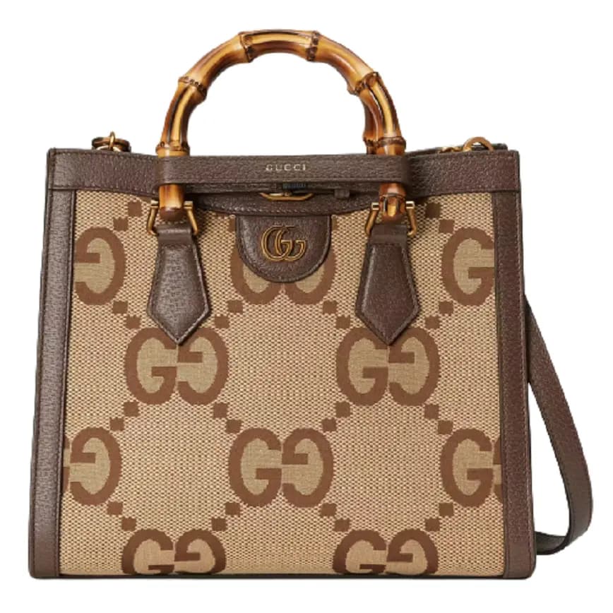 Túi Gucci Diana Jumbo GG Small Tote Bag Double G 660195-UKMBT-2572 Túi Gucci Diana Jumbo GG Small Tote Bag Double G 660195-UKMBT-2572
