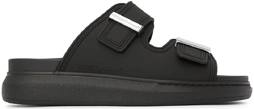 Dép Alexander Mcqueen Hybrid Slide 'Black' 663563-W4Q51-1081 Dép Alexander Mcqueen Hybrid Slide 'Black' 663563-W4Q51-1081