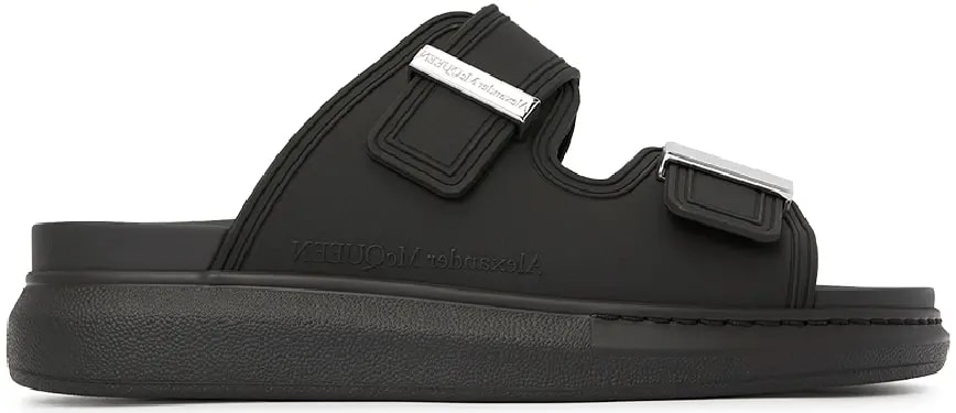 Dép Alexander Mcqueen Hybrid Slide 'Black' 663563-W4Q51-1081 — kich-thuoc: 40 Dép Alexander Mcqueen Hybrid Slide 'Black' 663563-W4Q51-1081 — kich-thuoc: 40
