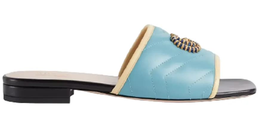 Giày Gucci Online Exclusive Sandal with Double G 663879-C9D10-9360 Giày Gucci Online Exclusive Sandal with Double G 663879-C9D10-9360