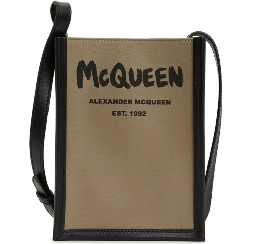 Túi Alexander Mcqueen Graffiti Logo Mini 'Beige' 668592-1AAHH-9581 — kich-thuoc: 14-5x19-5x4-5-cm Túi Alexander Mcqueen Graffiti Logo Mini 'Beige' 668592-1AAHH-9581 — kich-thuoc: 14-5x19-5x4-5-cm