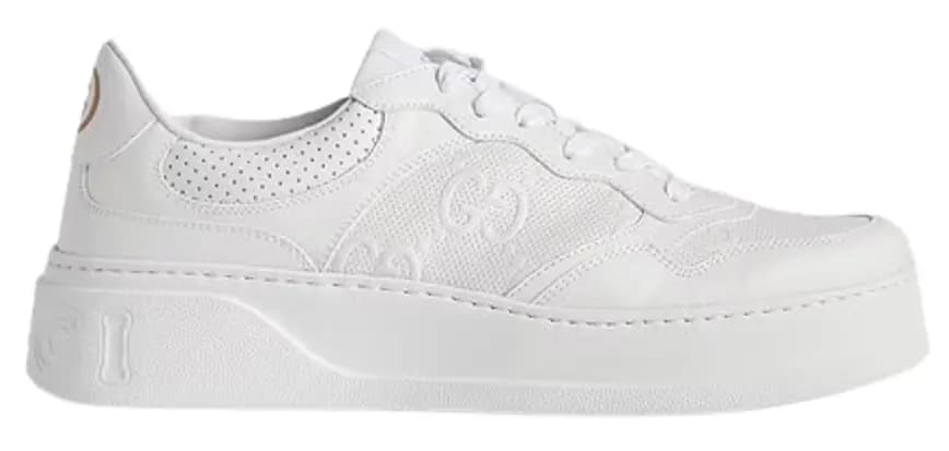 Giày Gucci GG Embroided Sneaker 'White' 669582-1XL1- 9014 Giày Gucci GG Embroided Sneaker 'White' 669582-1XL1- 9014