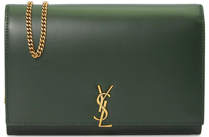 Túi Saint Laurent Monogram Chain 'Khaki' 669921-1JB1W-3045 — kich-thuoc: 19-5x12-5x1-5-cm Túi Saint Laurent Monogram Chain 'Khaki' 669921-1JB1W-3045 — kich-thuoc: 19-5x12-5x1-5-cm