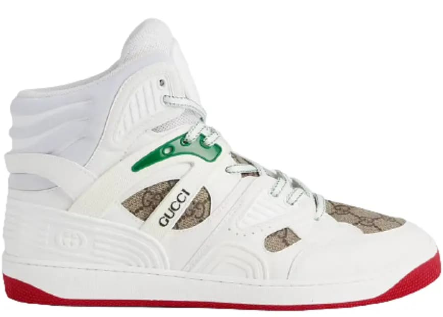 Giày Gucci Men's Basket Sneaker With Interlocking G 673077-2SHG0-9076 Giày Gucci Men's Basket Sneaker With Interlocking G 673077-2SHG0-9076