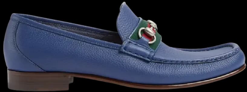 Giày Gucci Horsebit Loafer 'Indigo Blue' 673819-1WQ10-4271 Giày Gucci Horsebit Loafer 'Indigo Blue' 673819-1WQ10-4271