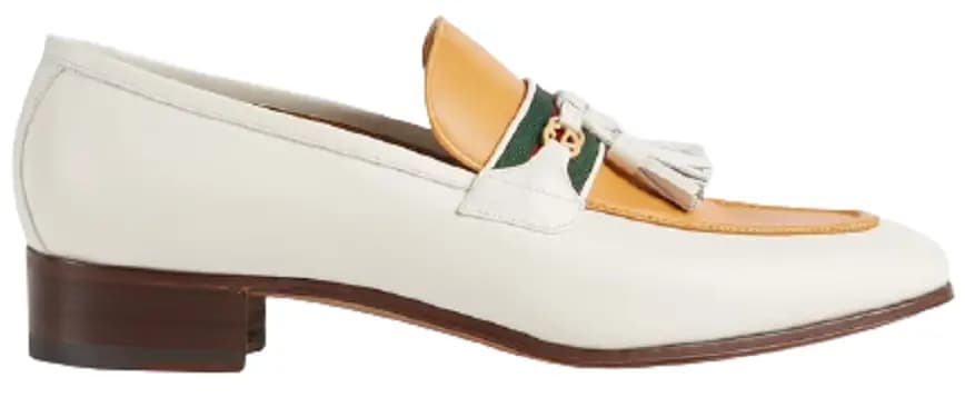 Giày Gucci Loafer With Tassel 'White' 675650-1W6B0-9165 Giày Gucci Loafer With Tassel 'White' 675650-1W6B0-9165