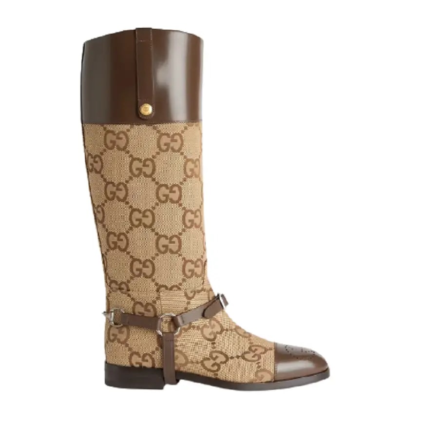 Giày Gucci Knee High Boot With Harness Beige 675658-UKO50-2597 — kich-thuoc: lien-he-order Giày Gucci Knee High Boot With Harness Beige 675658-UKO50-2597 — kich-thuoc: lien-he-order