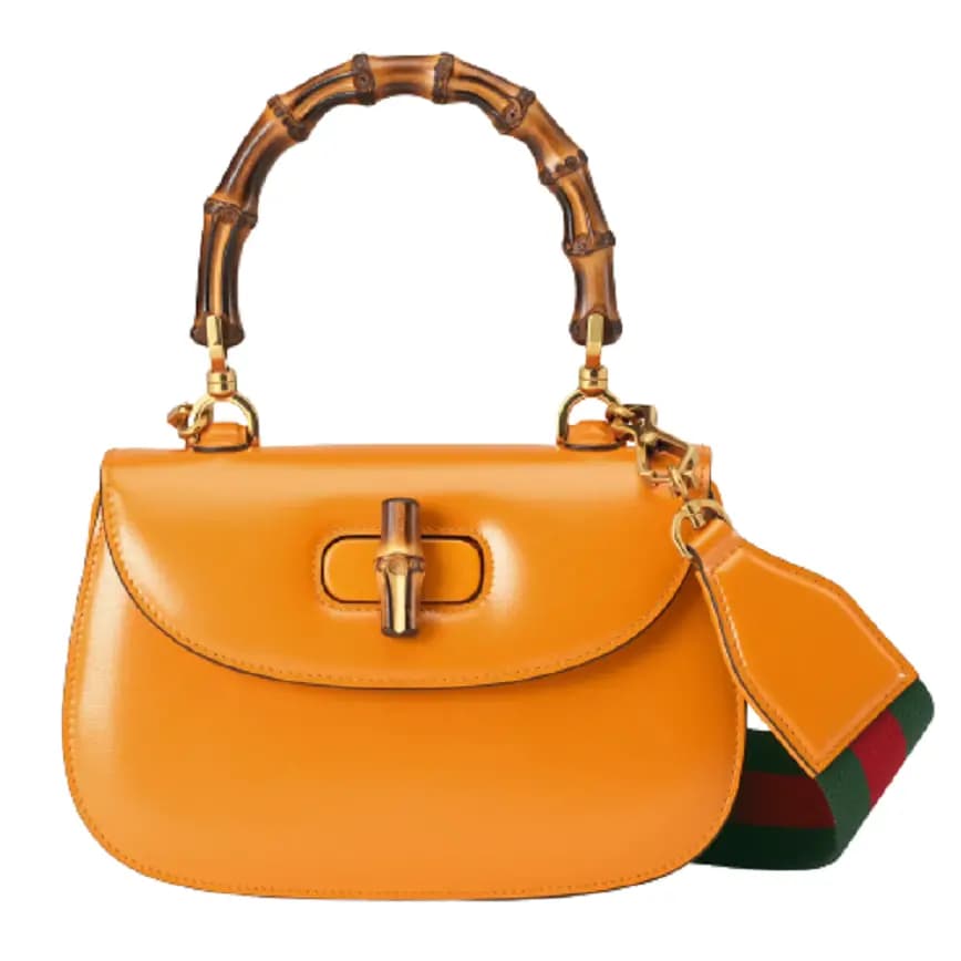 Túi Gucci Small Bamboo Marigold 'Yellow' 675797-10ODT-7769 Túi Gucci Small Bamboo Marigold 'Yellow' 675797-10ODT-7769