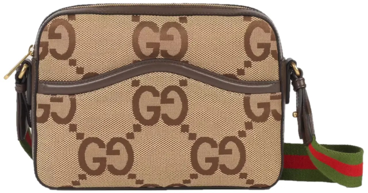 Túi Gucci Jumbo GG Messenger 'Camel Ebony' 675891-UKMDG-2570 Túi Gucci Jumbo GG Messenger 'Camel Ebony' 675891-UKMDG-2570