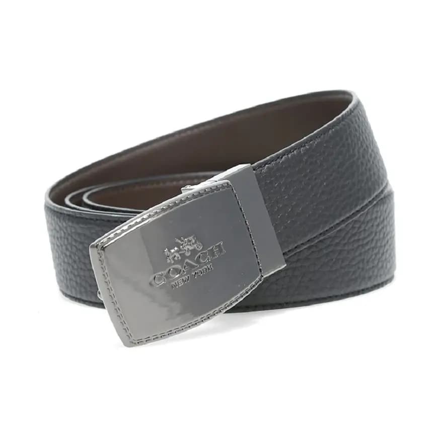Thắt Lưng Coach Stitched Reversible Belt 64089 BK MA Thắt Lưng Coach Stitched Reversible Belt 64089 BK MA