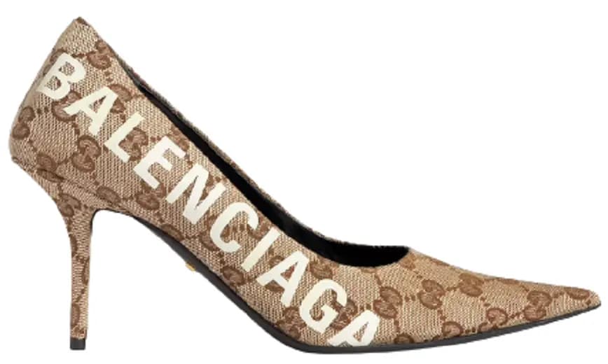 Giày Gucci Women's The Hacker Project Square Knife Pump 676603-KQW00-9742 Giày Gucci Women's The Hacker Project Square Knife Pump 676603-KQW00-9742