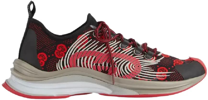Giày Gucci Run 'Red And Black' 680900USN108490 Giày Gucci Run 'Red And Black' 680900USN108490