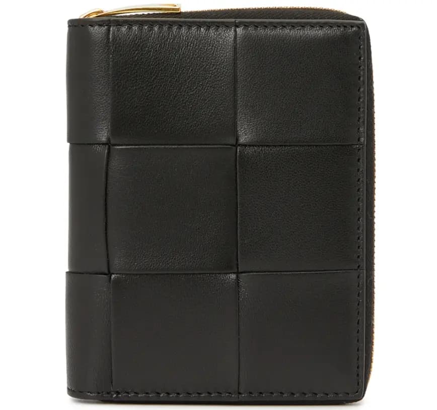 Ví Bottega Veneta Intrecciato 'Black' 681191-VCQC1-8425 Ví Bottega Veneta Intrecciato 'Black' 681191-VCQC1-8425