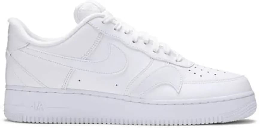 Giày Nike Air Force 1 '07 LV8 'Misplaced Swoosh Triple White' CK7214-100 Giày Nike Air Force 1 '07 LV8 'Misplaced Swoosh Triple White' CK7214-100