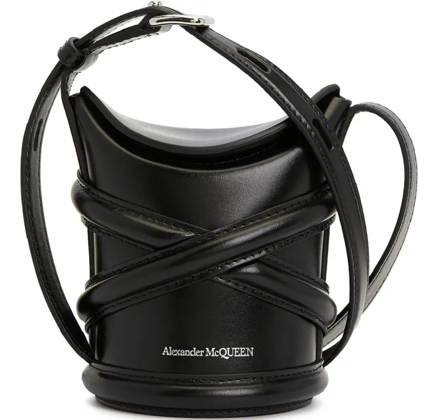 Túi Alexander Mcqueen Curve Mini 'Black' 682683-1YBA7-1000 — kich-thuoc: 11x12x9-cm Túi Alexander Mcqueen Curve Mini 'Black' 682683-1YBA7-1000 — kich-thuoc: 11x12x9-cm