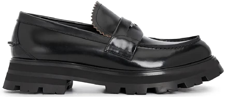 Giày Alexander Mcqueen Loafers 'Black' 683571-WHZ85-1081 Giày Alexander Mcqueen Loafers 'Black' 683571-WHZ85-1081
