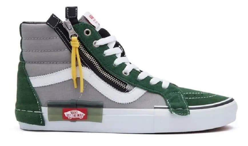 Giày Vans Sk8-Hi Reissue Cap Green Grey VN0A3WM1XHS Giày Vans Sk8-Hi Reissue Cap Green Grey VN0A3WM1XHS