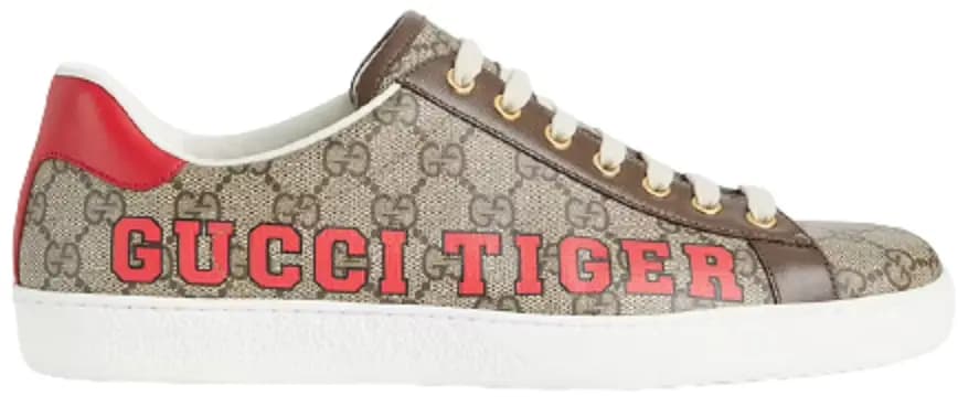 Giày Gucci Tiger Men's Ace sneaker 687609-UTD10-9760 Giày Gucci Tiger Men's Ace sneaker 687609-UTD10-9760
