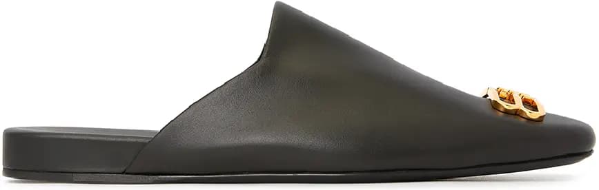 Dép Balenciaga Cozy BB 'Black' 693961-WBD21-1080 Dép Balenciaga Cozy BB 'Black' 693961-WBD21-1080