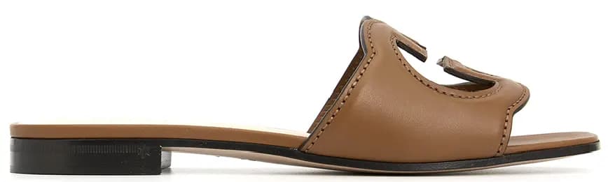 Dép Gucci Interlocking G 'Brown' 694451-US000-2535 Dép Gucci Interlocking G 'Brown' 694451-US000-2535