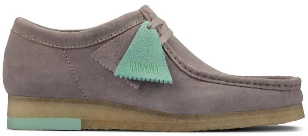 Giày Clarks Wallabee 'Grey Combination' 261-60202 Giày Clarks Wallabee 'Grey Combination' 261-60202