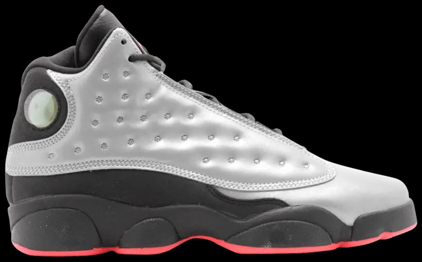 Giày Nike Air Jordan 13 Retro Premium GS 'Reflective Silver' 696299-023 Giày Nike Air Jordan 13 Retro Premium GS 'Reflective Silver' 696299-023