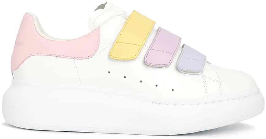 Giày Alexander Mcqueen Oversole Triple Strap 'White' 697105-WIBNN-9035 Giày Alexander Mcqueen Oversole Triple Strap 'White' 697105-WIBNN-9035