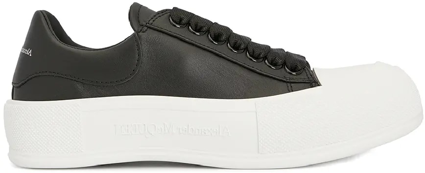 Giày Alexander Mcqueen Deck Plimsol 'Black' 697121-WIAB6-1070 — kich-thuoc: 36 Giày Alexander Mcqueen Deck Plimsol 'Black' 697121-WIAB6-1070 — kich-thuoc: 36
