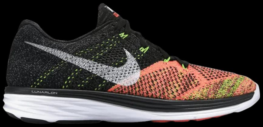 Giày Nike Flyknit Lunar 3 Orange Toe 698181-007 Giày Nike Flyknit Lunar 3 Orange Toe 698181-007