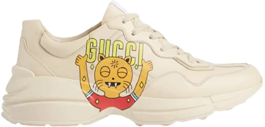 Giày Gucci Rhyton 'Print Cat' 699293DRW009522 Giày Gucci Rhyton 'Print Cat' 699293DRW009522