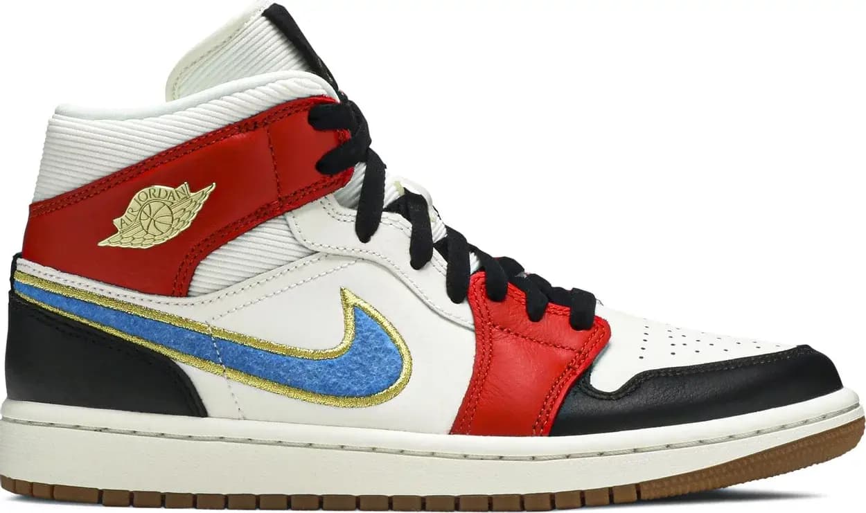 Giày Nike Air Jordan 1 Mid 'Let Her Man' DC1426-100 Giày Nike Air Jordan 1 Mid 'Let Her Man' DC1426-100