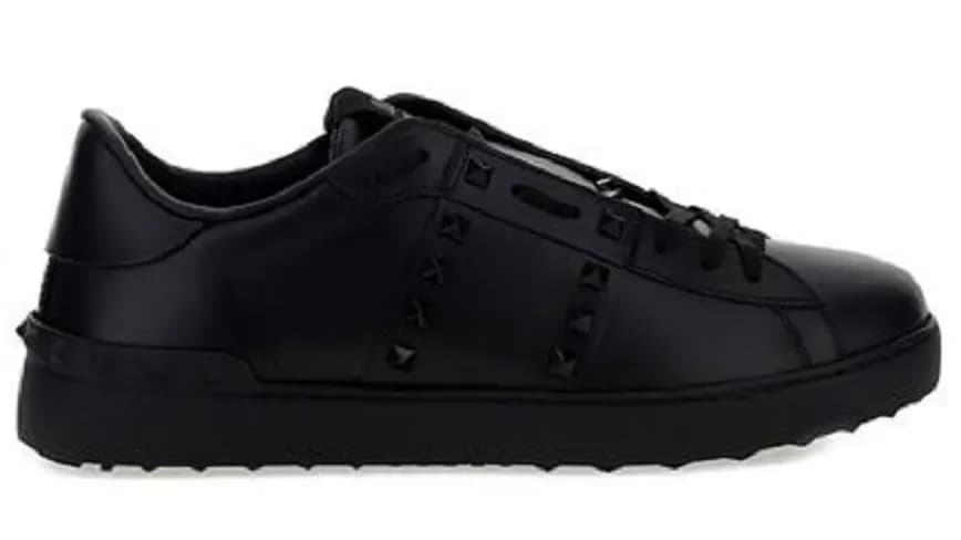Giày Valentino Black Open Studs Sneakers VY2S0931YEK0NO Giày Valentino Black Open Studs Sneakers VY2S0931YEK0NO