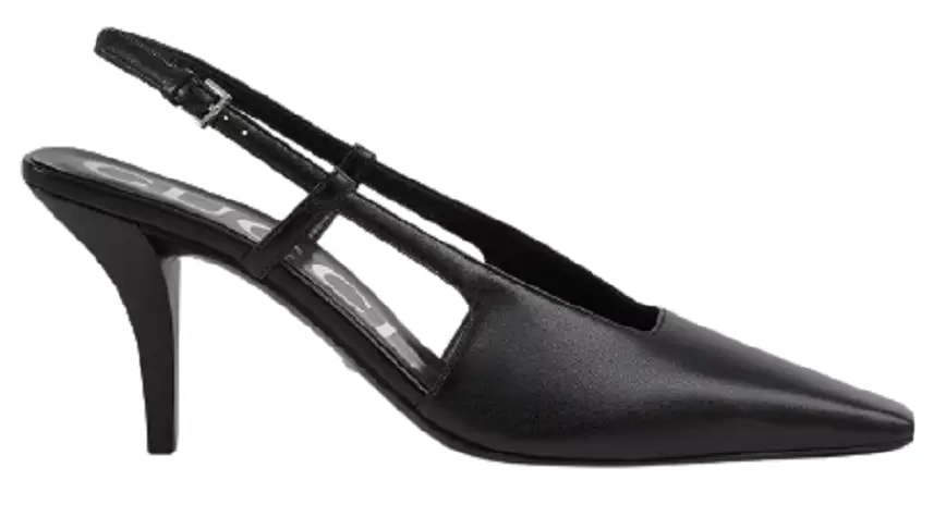 Giày Gucci Women's Slingback Pump Black Leather 674666-C9D00-1000 — kich-thuoc: lien-he-order Giày Gucci Women's Slingback Pump Black Leather 674666-C9D00-1000 — kich-thuoc: lien-he-order