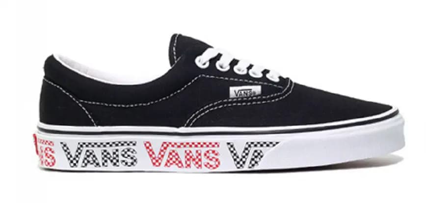 Giày Vans Era Checker Logo 'Black' VN0A38FRWQ0 Giày Vans Era Checker Logo 'Black' VN0A38FRWQ0